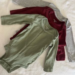 Carters Long Sleeve Onesie Set 9mo